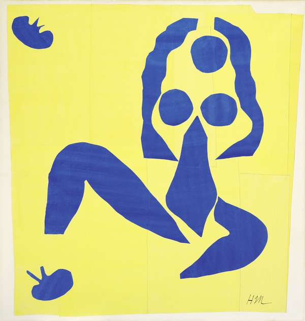 Henri Matisse, Nu bleu, la grenouille, 1952 