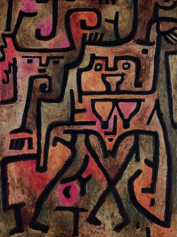 Paul Klee, Wald-Hexen, 1938, 145 (K5) 