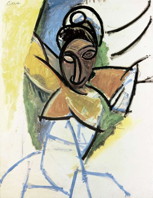 Pablo Picasso, Femme (Epoque des «Demoiselles d’Avignon»), 1907 