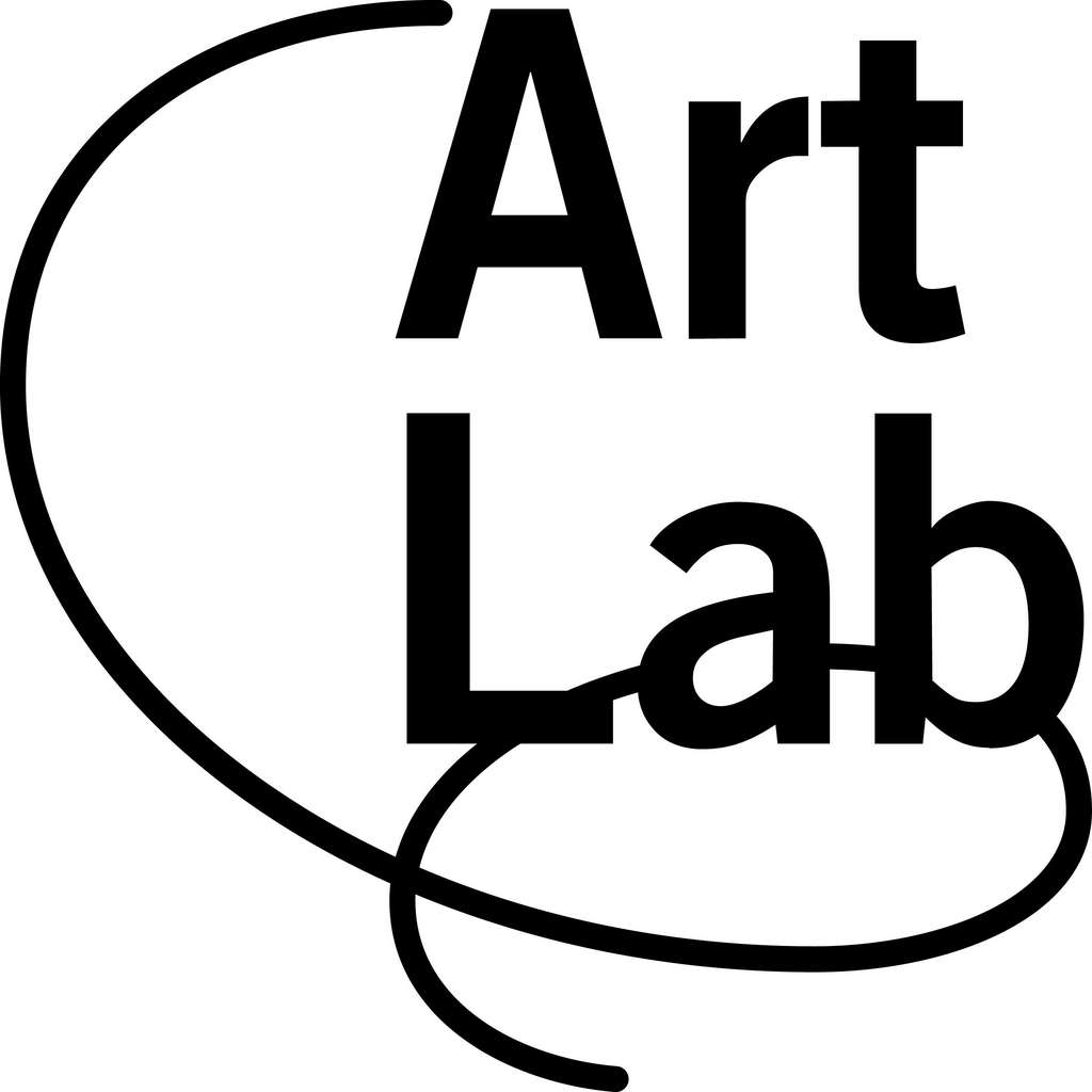 Art Lab Logo schwarz weiss